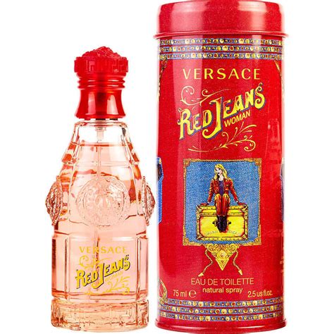 perfume versace red jeans woman|versace red jeans original.